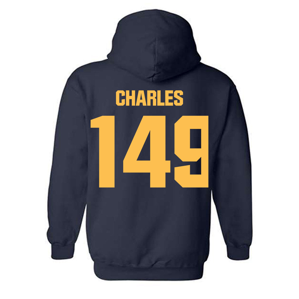 Morgan State - NCAA Wrestling : Yannis Charles - Classic Shersey Hooded Sweatshirt-1