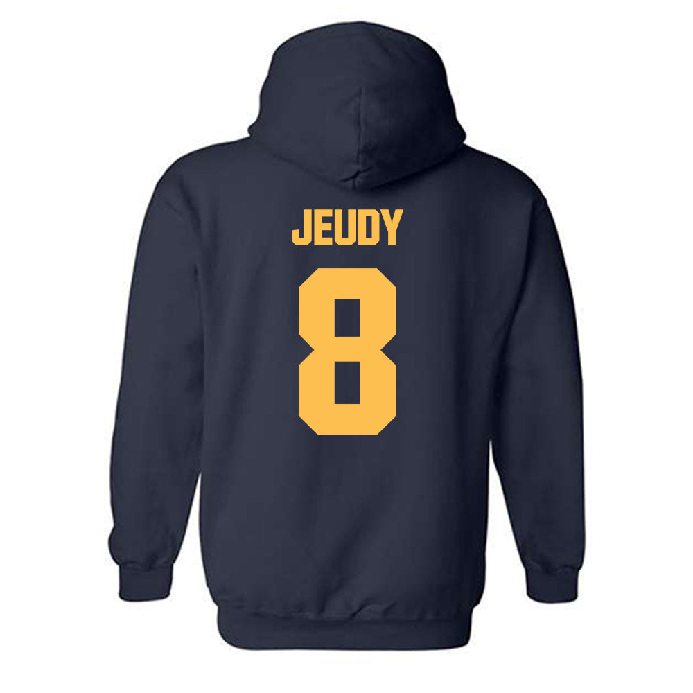 Morgan State - NCAA Football : Jordan Jeudy - Classic Shersey Hooded Sweatshirt-1