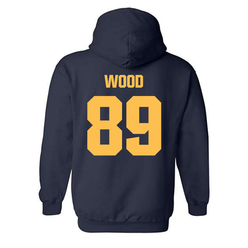 Morgan State - NCAA Football : Tyreek Wood - Classic Shersey Hooded Sweatshirt-1
