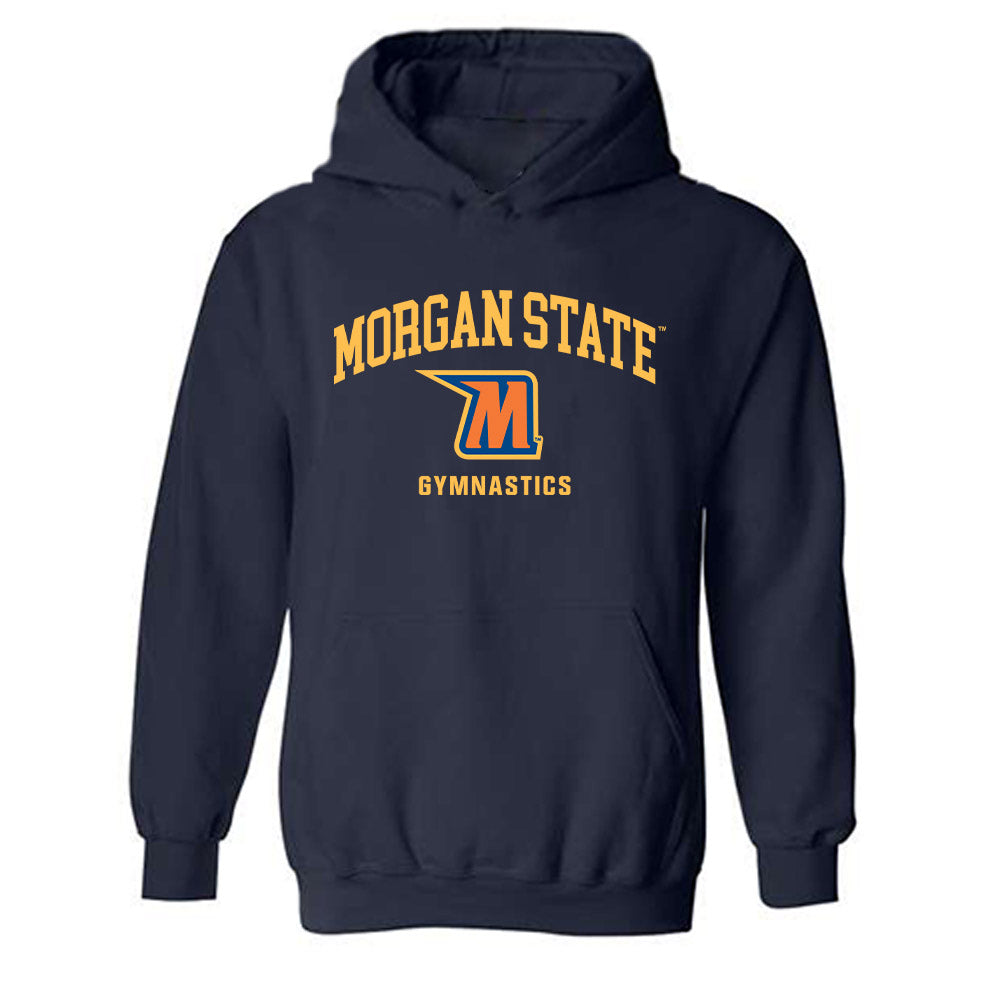 Morgan State - NCAA Women's Gymnastics : Lavell Isom - Classic Shersey Hooded Sweatshirt-0