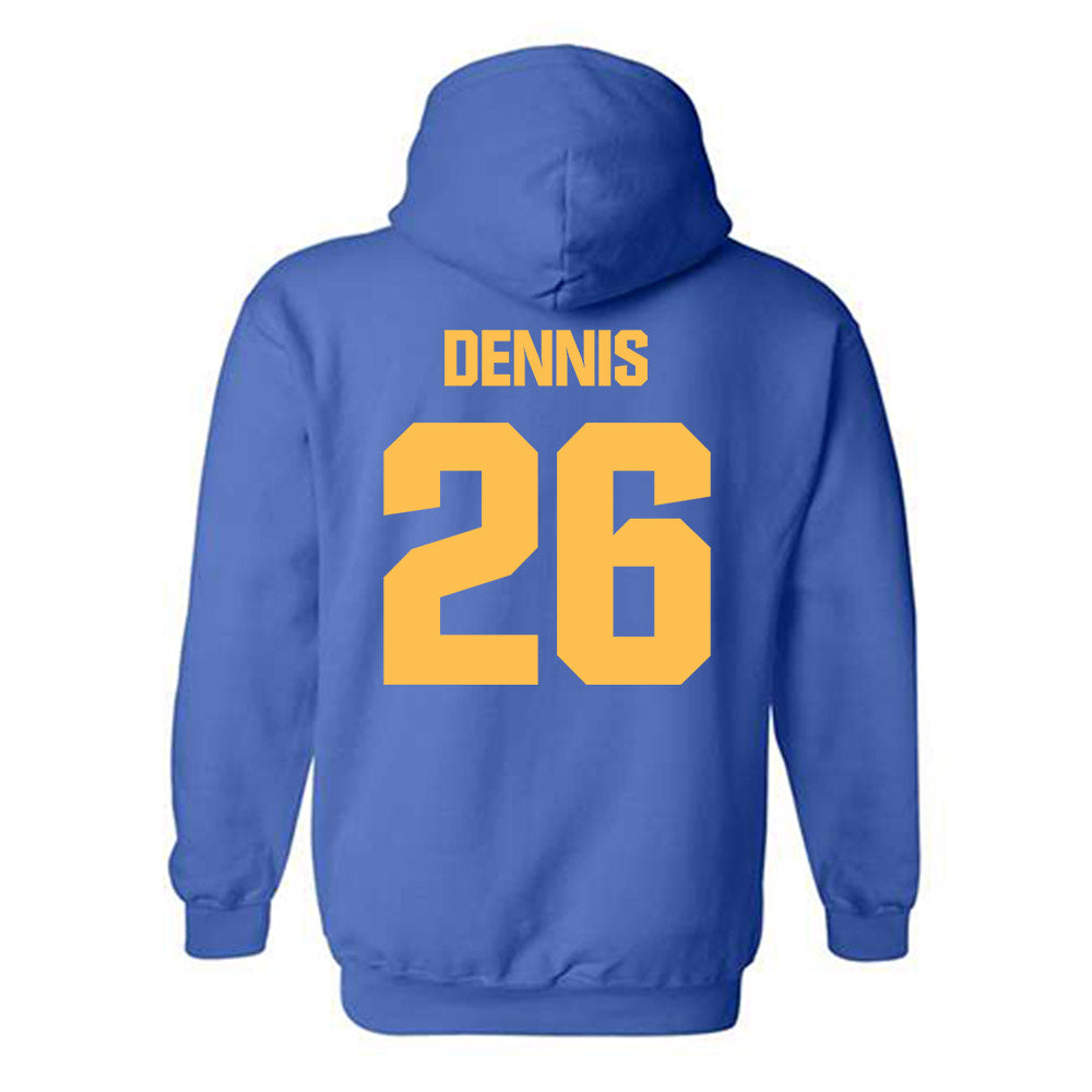 Morgan State - NCAA Football : Dae’Jeaun Dennis - Classic Shersey Hooded Sweatshirt-1
