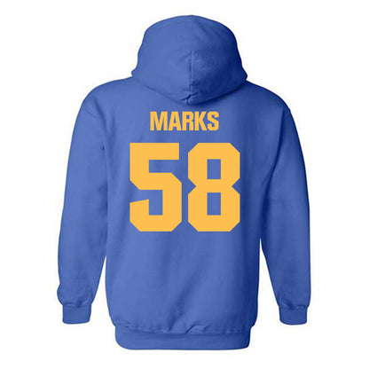 Morgan State - NCAA Football : Shane Marks - Classic Shersey Hooded Sweatshirt-1