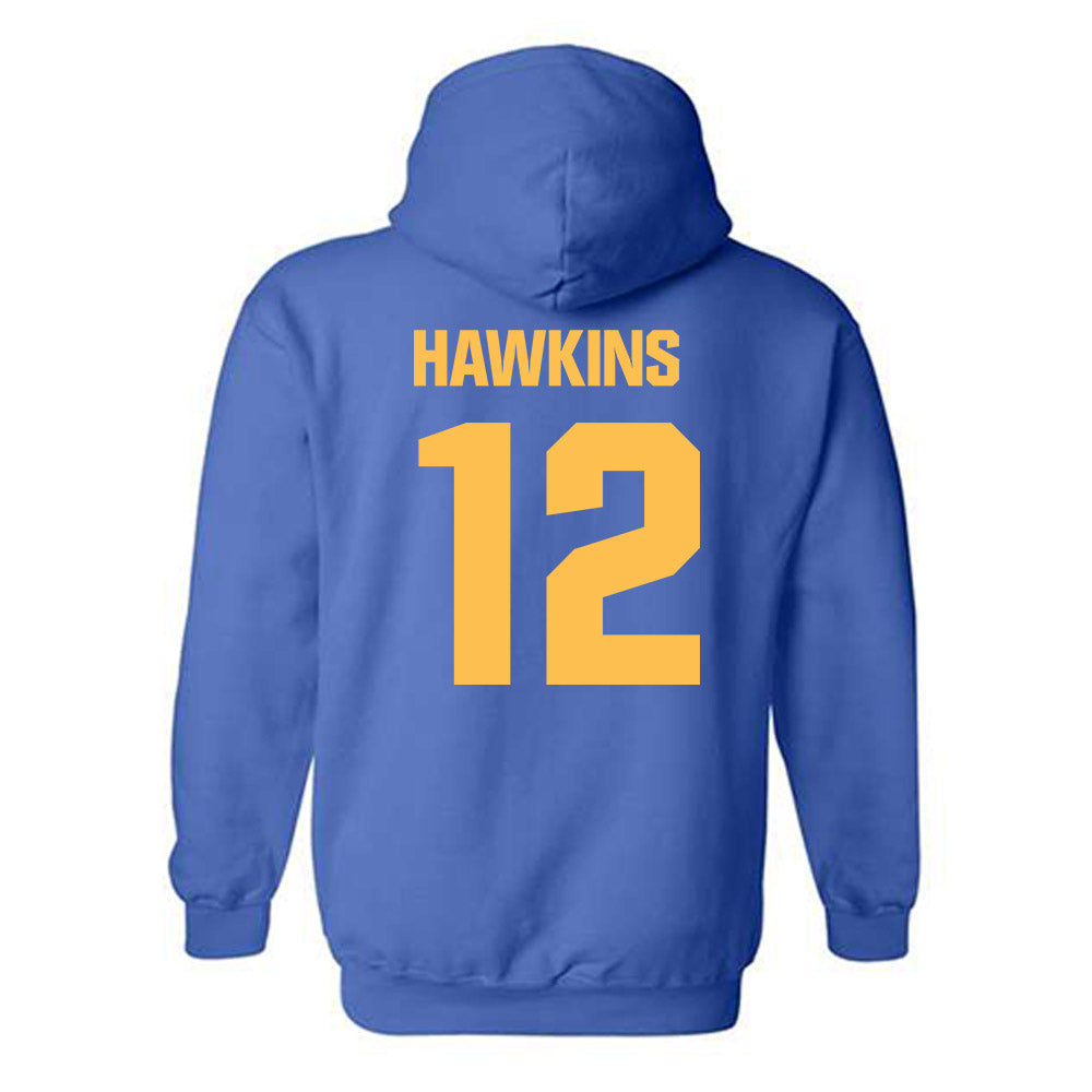 Morgan State - NCAA Men's Lacrosse : Derek Hawkins - Classic Shersey Hooded Sweatshirt-1