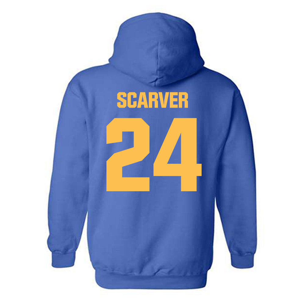 Morgan State - NCAA Football : Jalen Scarver - Classic Shersey Hooded Sweatshirt-1