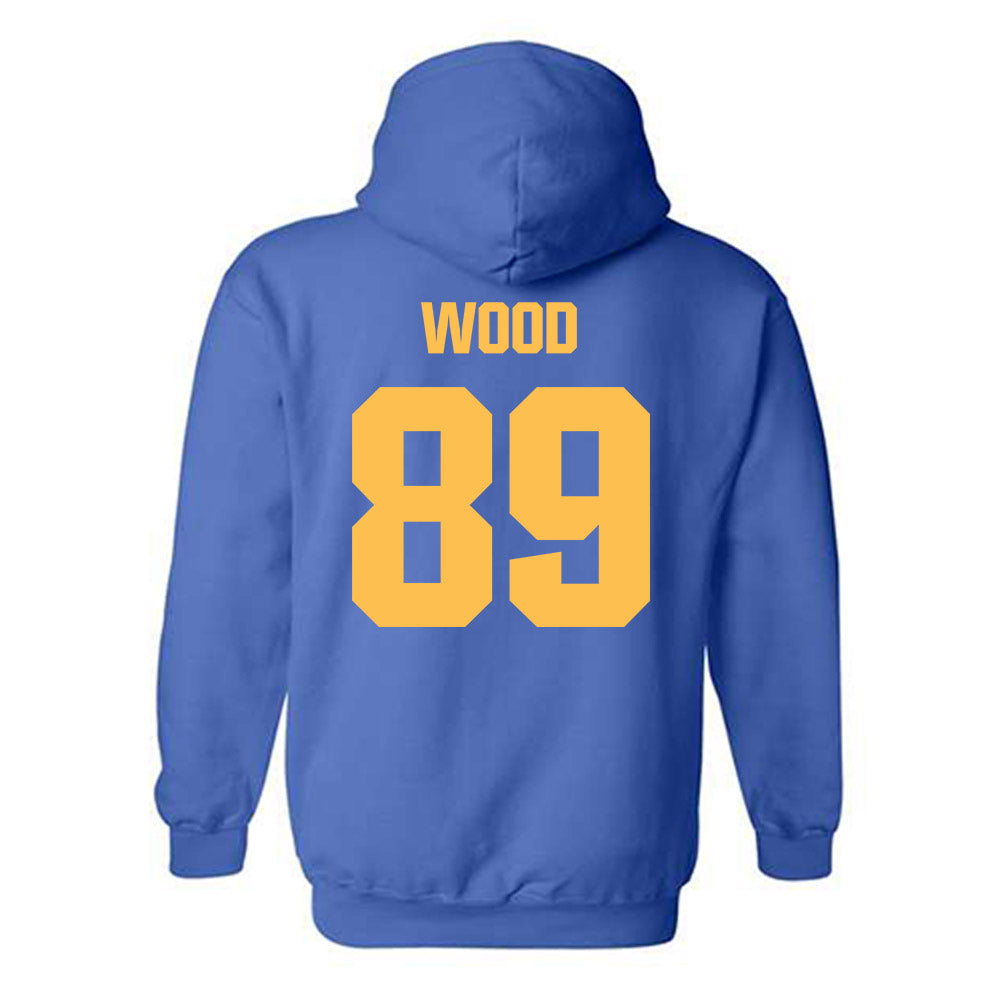 Morgan State - NCAA Football : Tyreek Wood - Classic Shersey Hooded Sweatshirt-1