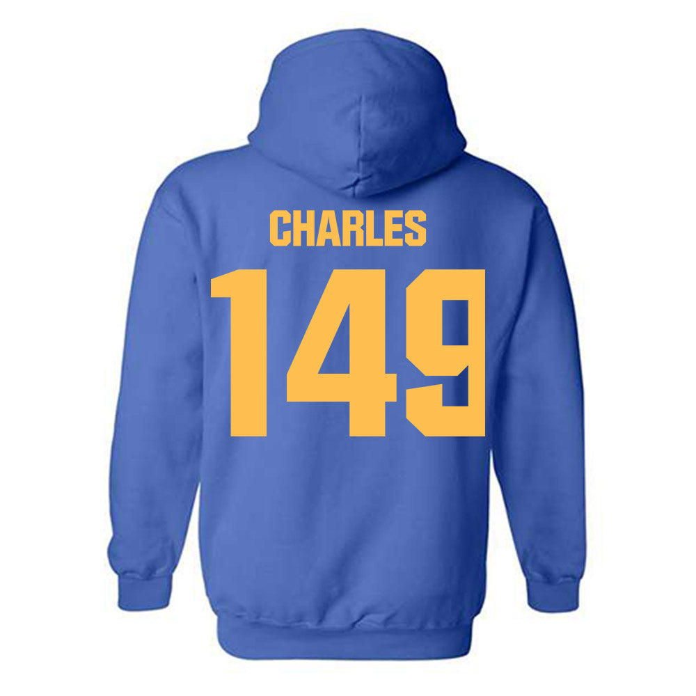 Morgan State - NCAA Wrestling : Yannis Charles - Classic Shersey Hooded Sweatshirt-1