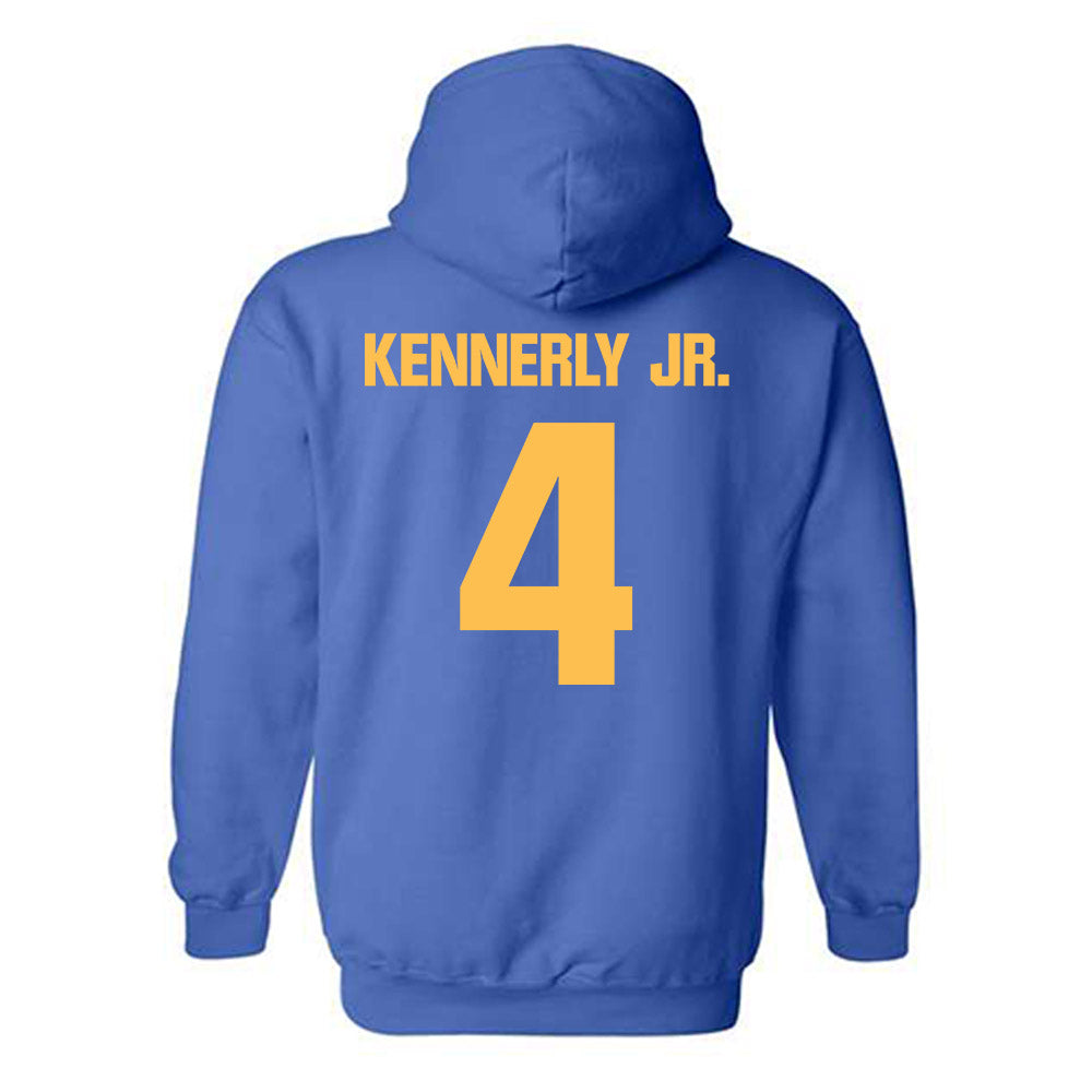 Morgan State - NCAA Football : Joseph Kennerly Jr. - Classic Shersey Hooded Sweatshirt-1