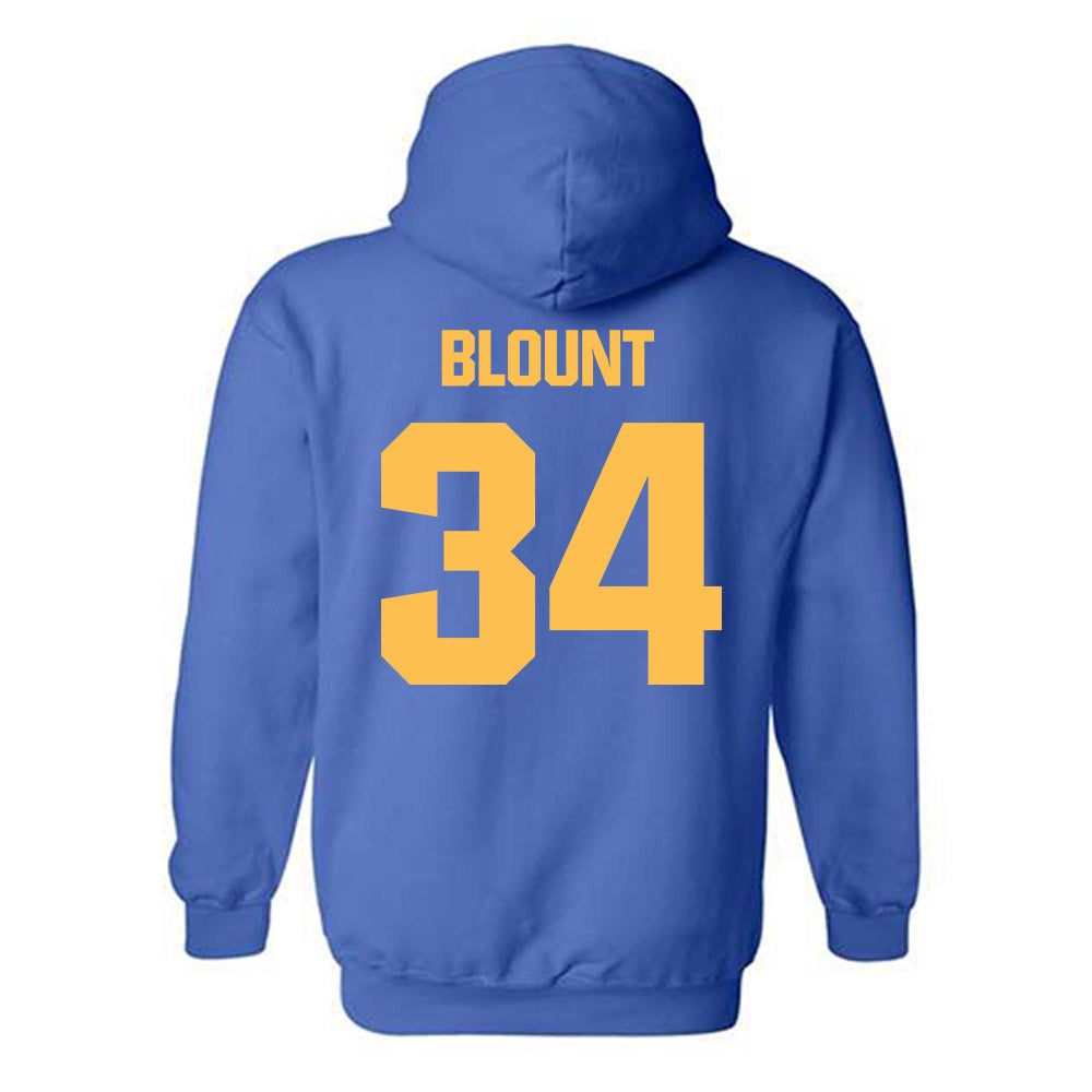 Morgan State - NCAA Football : Cinque Blount - Classic Shersey Hooded Sweatshirt-1