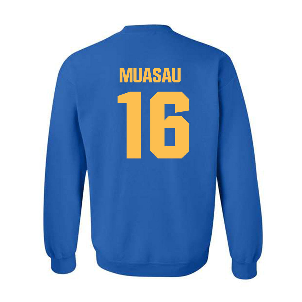 Morgan State - NCAA Football : Kobe Muasau - Classic Shersey Crewneck Sweatshirt-1