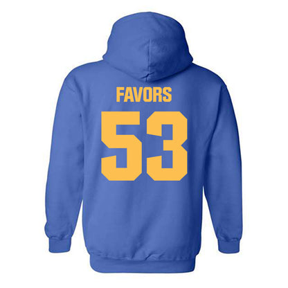 Morgan State - NCAA Football : Adorain Favors - Classic Shersey Hooded Sweatshirt-1