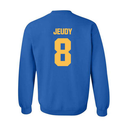 Morgan State - NCAA Football : Jordan Jeudy - Classic Shersey Crewneck Sweatshirt-1