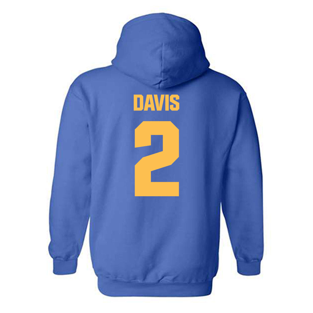 Morgan State - NCAA Men's Basketball : Elijah Davis - Classic Shersey Hooded Sweatshirt-1