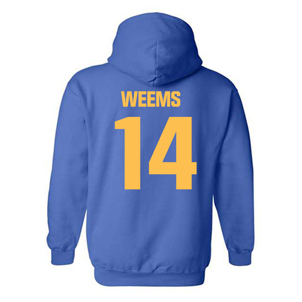 Morgan State - NCAA Women's Volleyball : Tyrah Weems - Classic Shersey Hooded Sweatshirt-1