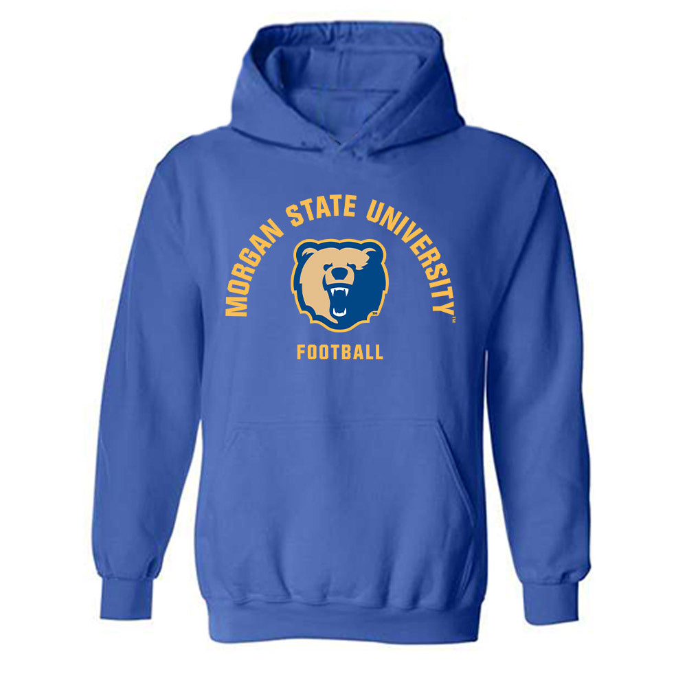 Morgan State - NCAA Football : Blanche Gold - Classic Shersey Hooded Sweatshirt-0