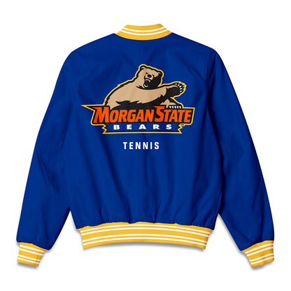 Morgan State - NCAA Women's Tennis : Angelina Joao - Bomber Jacket-1