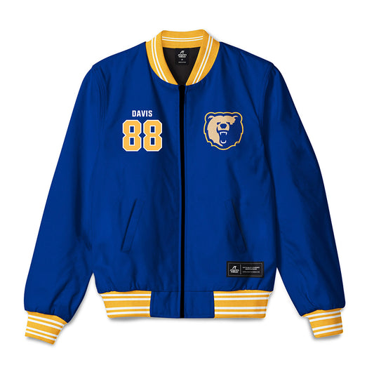 Morgan State - NCAA Football : Treston Davis - Bomber Jacket-0