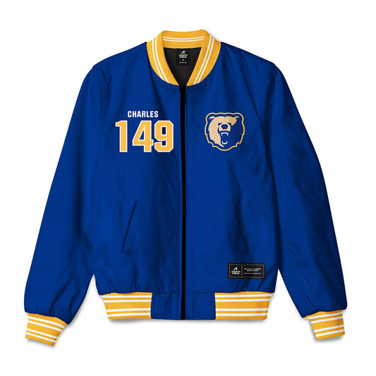 Morgan State - NCAA Wrestling : Yannis Charles - Bomber Jacket-0