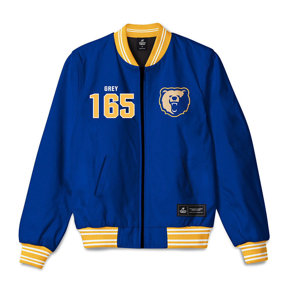 Morgan State - NCAA Wrestling : Kyle Grey - Bomber Jacket-0