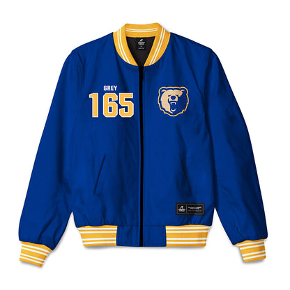 Morgan State - NCAA Wrestling : Kyle Grey - Bomber Jacket-0