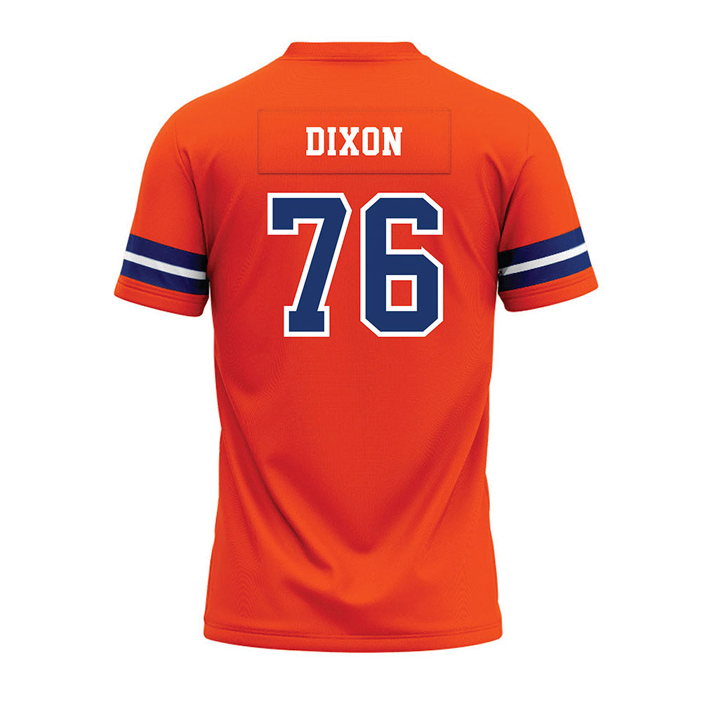 Morgan State - NCAA Football : DaJour Dixon - Orange Premium Football Jersey-1