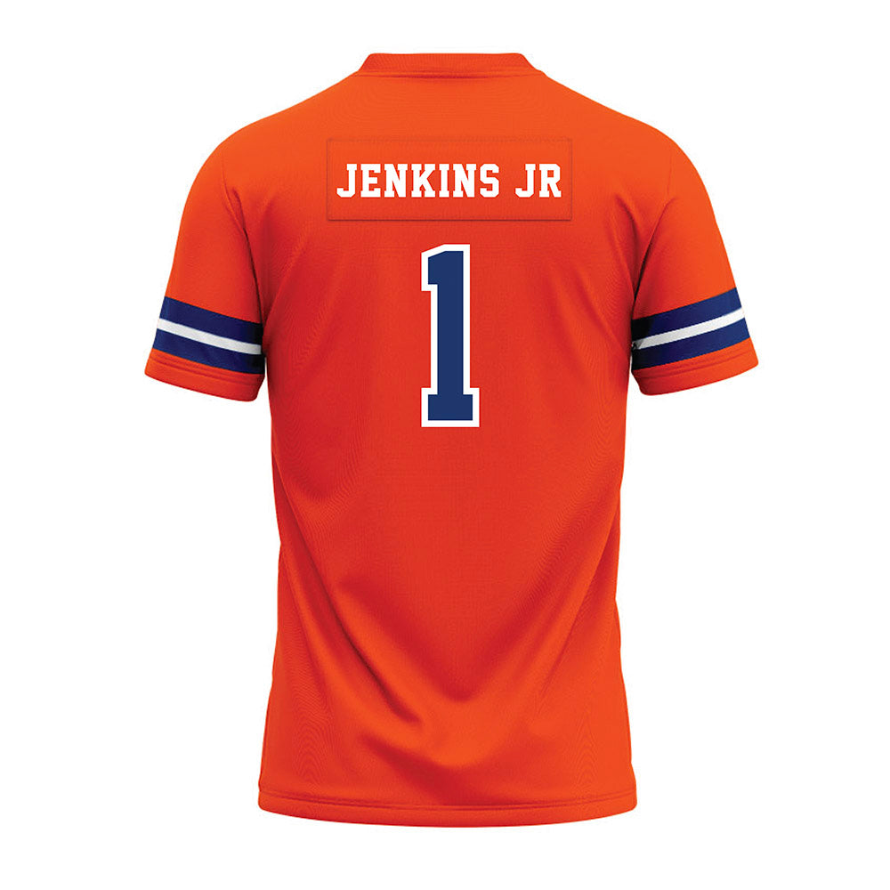 Morgan State - NCAA Football : Keith Jenkins Jr - Orange Premium Football Jersey-1