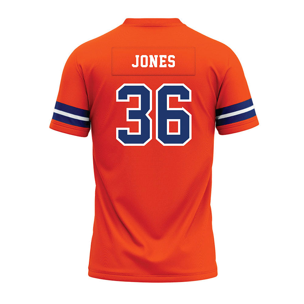 Morgan State - NCAA Football : Camron Jones - Orange Premium Football Jersey-1