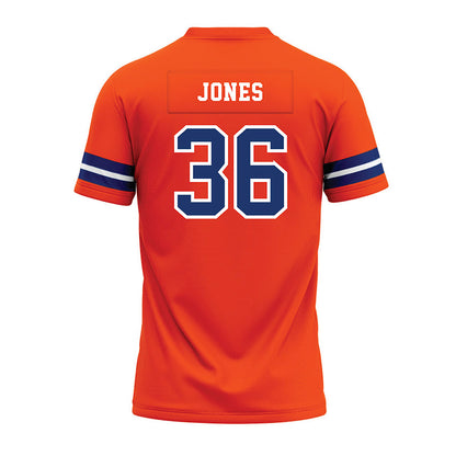Morgan State - NCAA Football : Camron Jones - Orange Premium Football Jersey-1