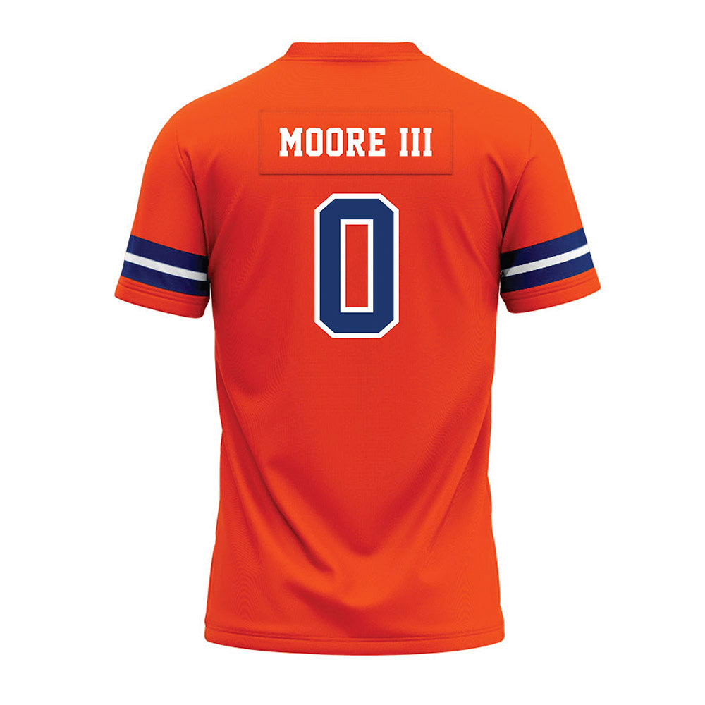 Morgan State - NCAA Football : Raymond Moore III - Orange Premium Football Jersey-1