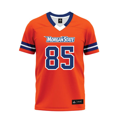 Morgan State - NCAA Football : Shane Messenger - Orange Premium Football Jersey-0