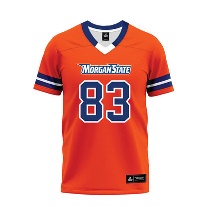 Morgan State - NCAA Football : Malachi Bryant - Orange Premium Football Jersey-0