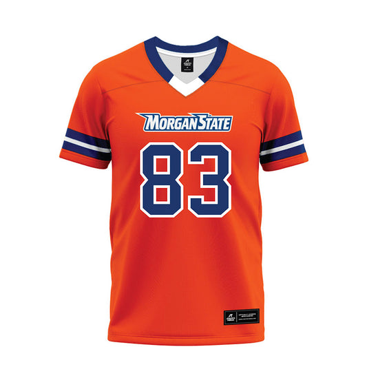 Morgan State - NCAA Football : Malachi Bryant - Orange Premium Football Jersey-0