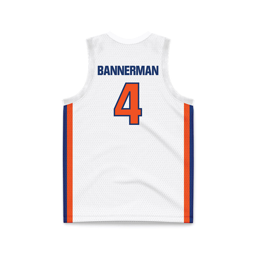 Morgan State - NCAA Women's Basketball : Jala Bannerman - White Basketball Jersey-1