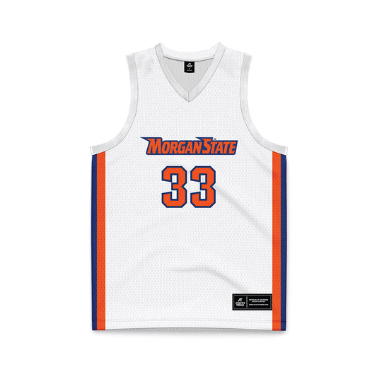Morgan State - NCAA Women's Basketball : Sierra Headquist - White Basketball Jersey-0