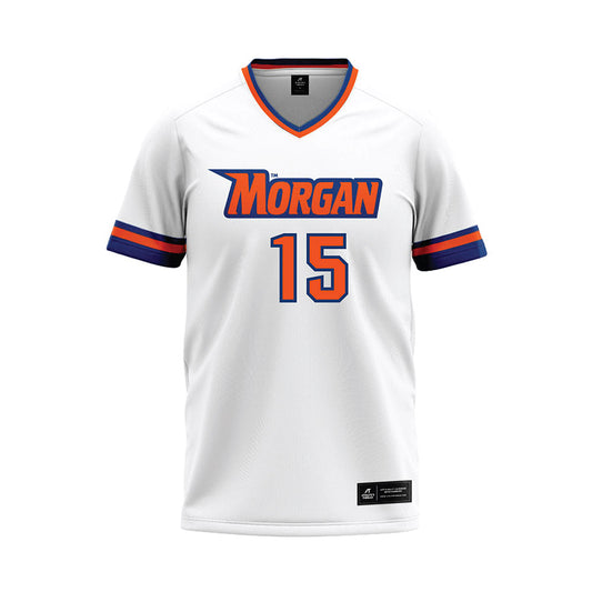 Morgan State - NCAA Softball : Rylee Hyde - White Baseball Jersey-0