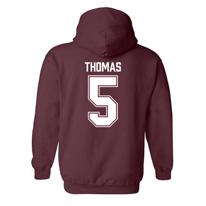 Bellarmine - NCAA Football : Tyree Thomas - Classic Shersey Hooded Sweatshirt-2