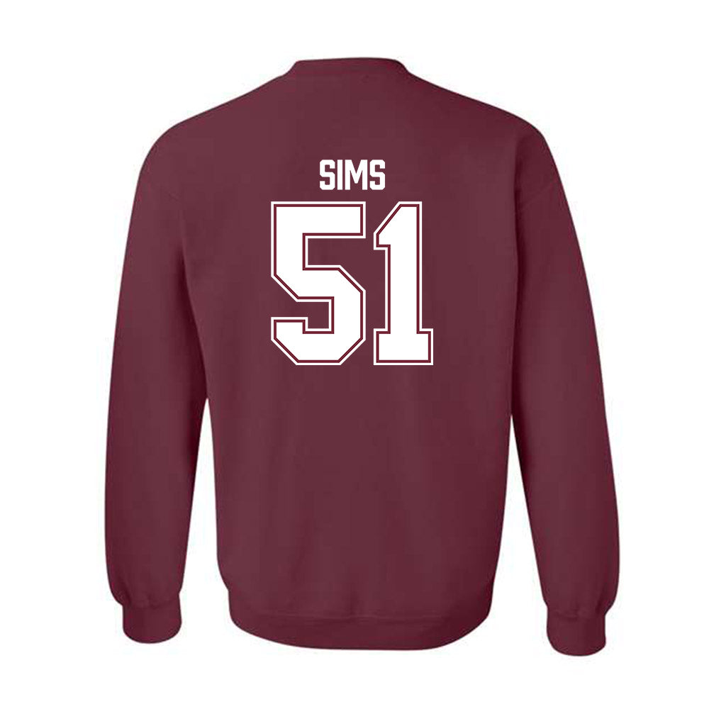 Bellarmine - NCAA Baseball : Connor Sims - Classic Shersey Crewneck Sweatshirt-3