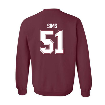 Bellarmine - NCAA Baseball : Connor Sims - Classic Shersey Crewneck Sweatshirt-3