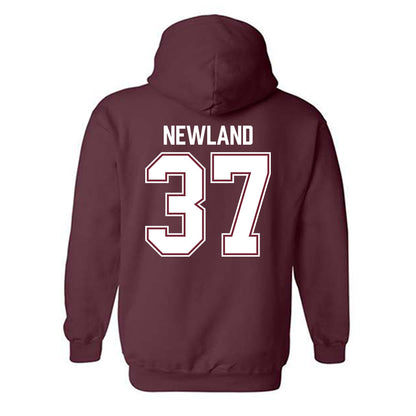 Bellarmine - NCAA Baseball : Brandon Newland - Classic Shersey Hooded Sweatshirt-2