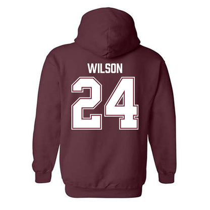  - NCAA Men's Basketball : Michael Wilson - Classic Shersey Hooded Sweatshirt-2