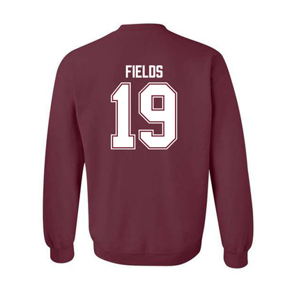 Bellarmine - NCAA Football : Dacoldus Fields - Classic Shersey Crewneck Sweatshirt-3
