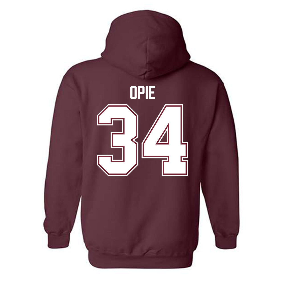 Bellarmine - NCAA Men's Soccer : Ezekiel Opie - Classic Shersey Hooded Sweatshirt-3