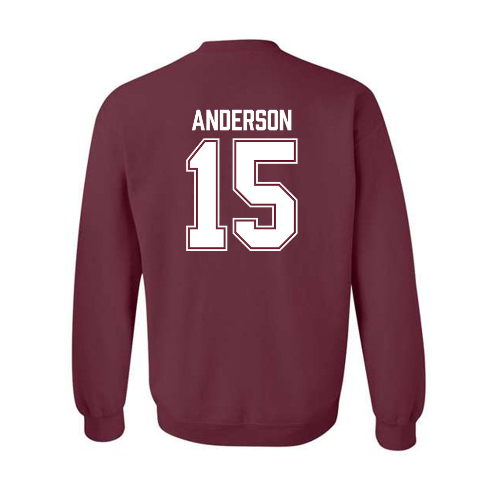 Bellarmine - NCAA Men's Basketball : Luke Anderson - Classic Shersey Crewneck Sweatshirt-3