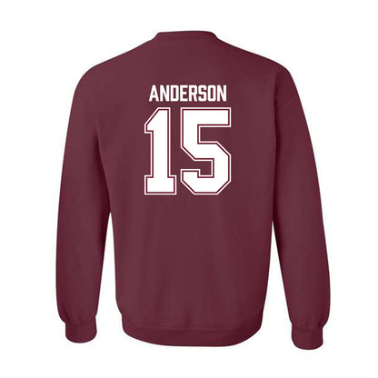 Bellarmine - NCAA Men's Basketball : Luke Anderson - Classic Shersey Crewneck Sweatshirt-3