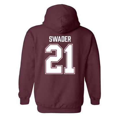 Bellarmine - NCAA Baseball : AJ Swader - Classic Shersey Hooded Sweatshirt-2