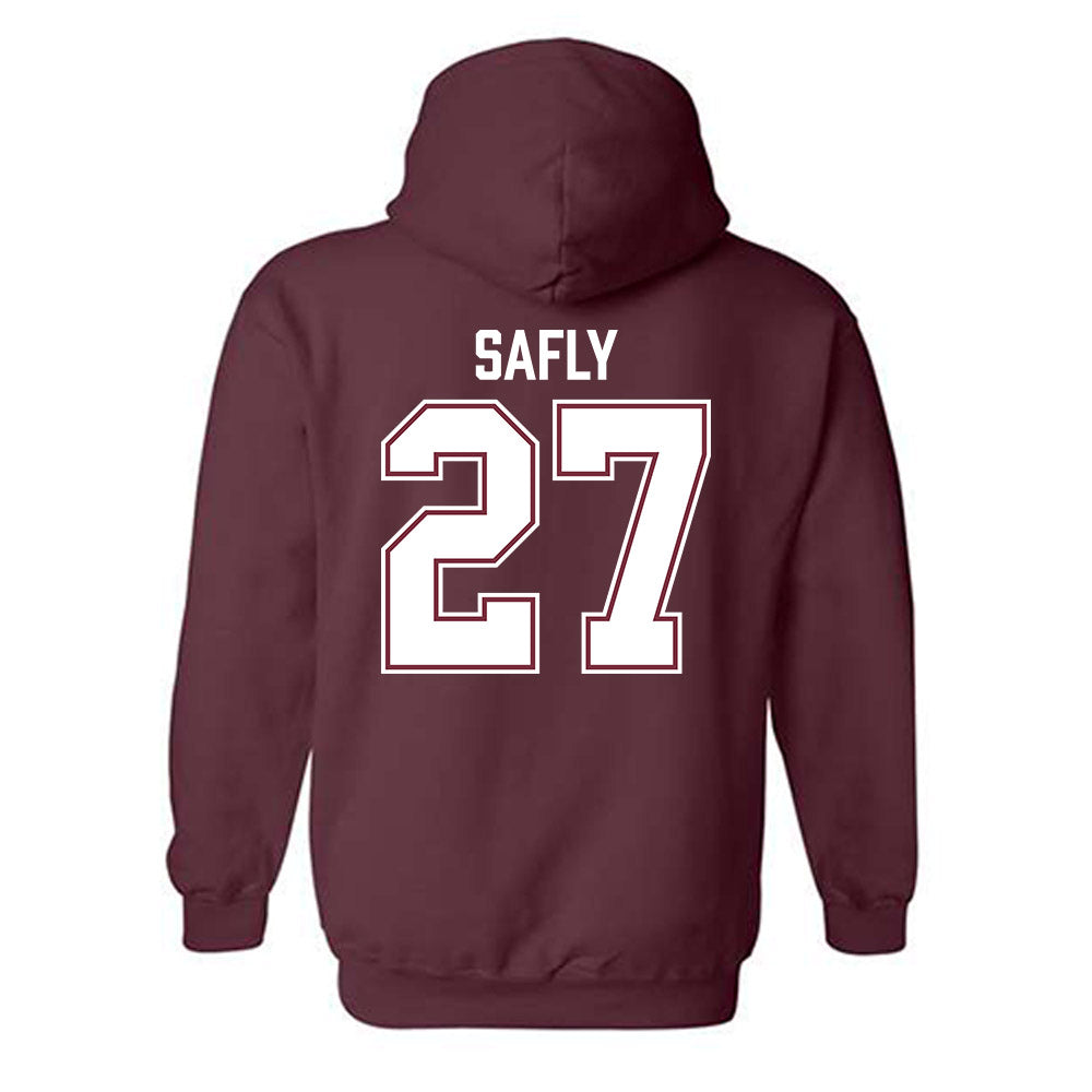 Bellarmine - NCAA Men's Soccer : Sam Safly - Classic Shersey Hooded Sweatshirt-2