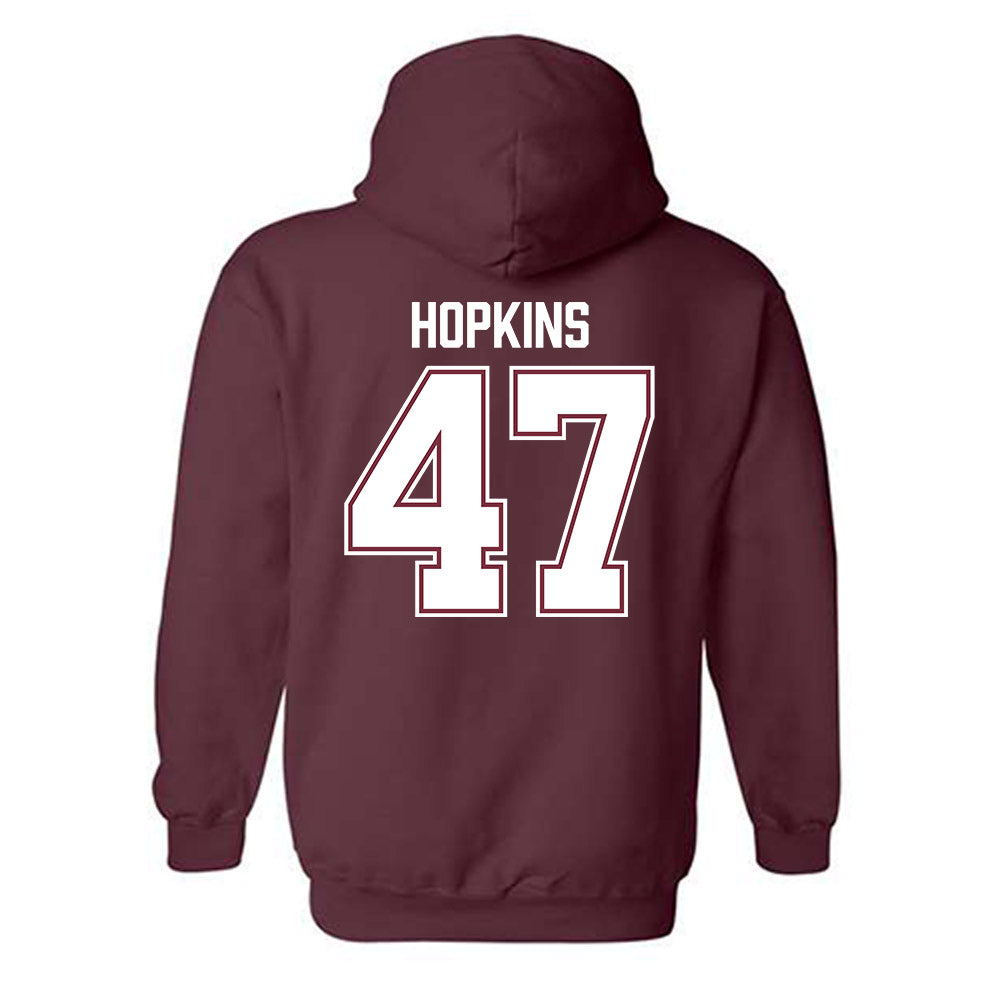 Bellarmine - NCAA Football : Matt Hopkins - Classic Shersey Hooded Sweatshirt-2