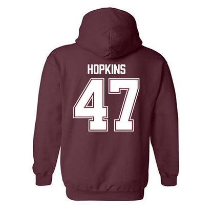 Bellarmine - NCAA Football : Matt Hopkins - Classic Shersey Hooded Sweatshirt-2