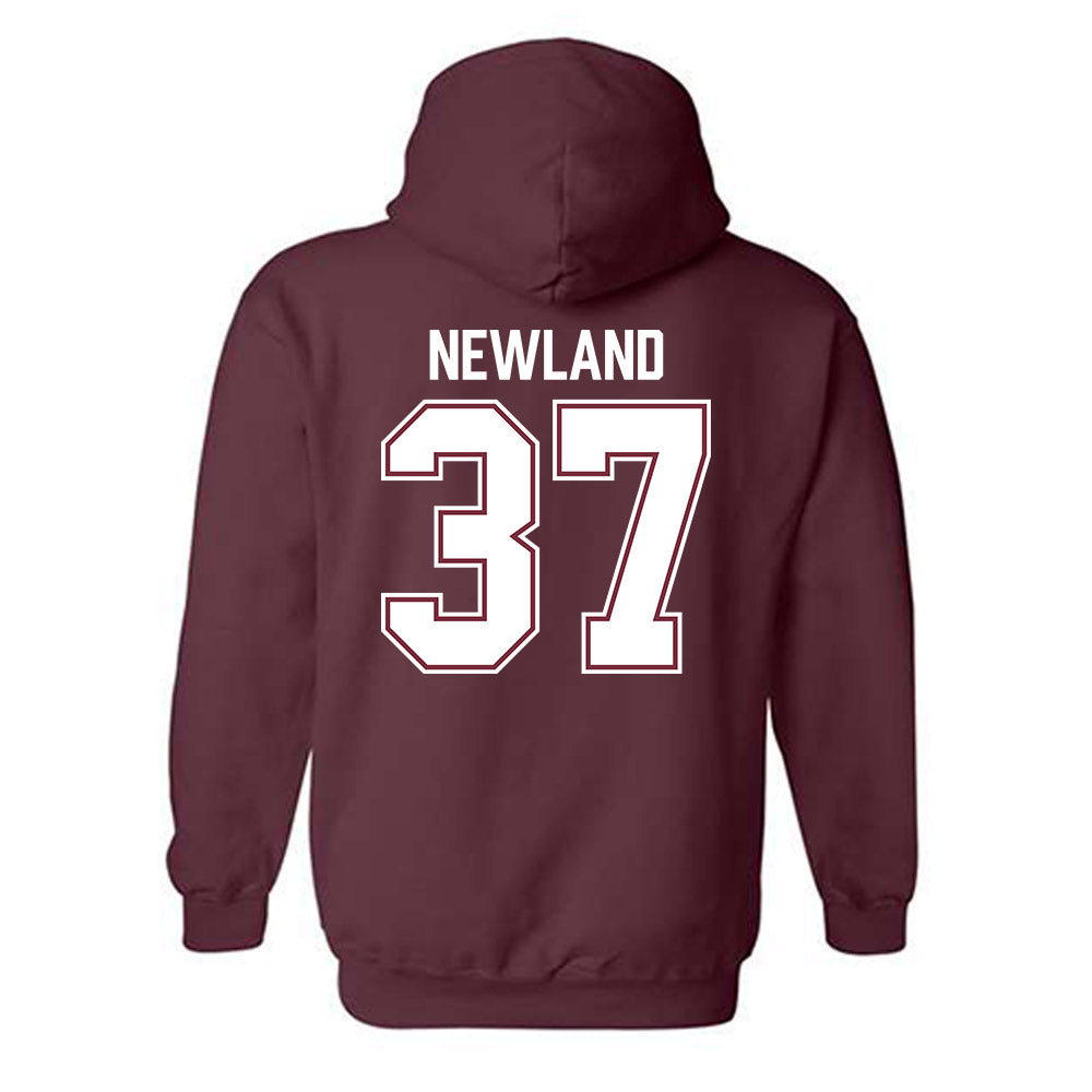 Bellarmine - NCAA Baseball : Brandon Newland - Classic Shersey Hooded Sweatshirt-3
