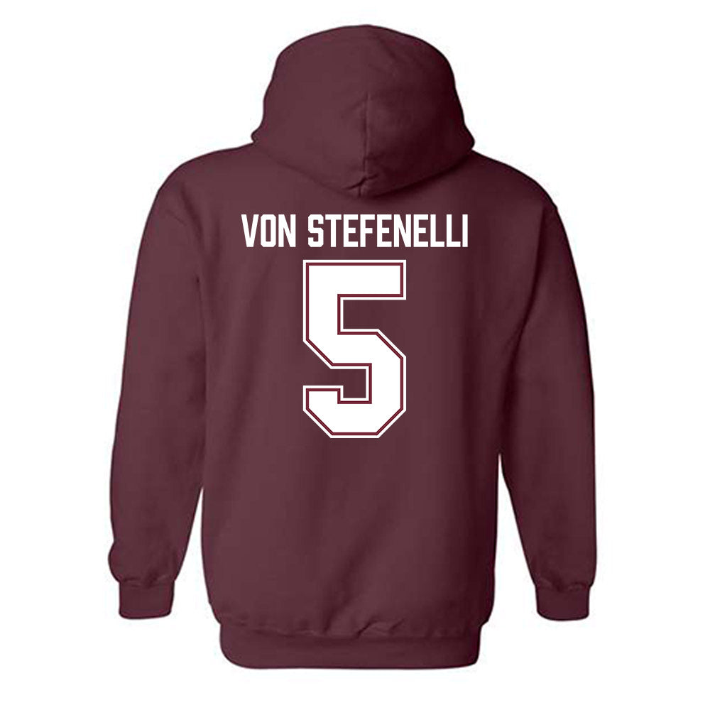 Bellarmine - NCAA Women's Soccer : Lucy von Stefenelli - Classic Shersey Hooded Sweatshirt-2