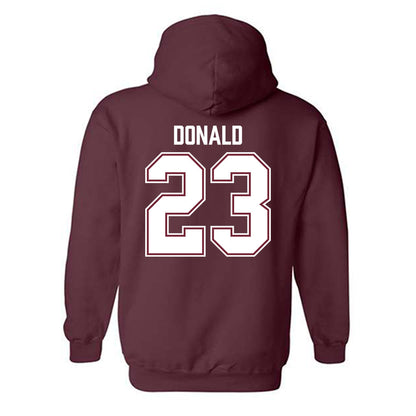Bellarmine - NCAA Men's Basketball : Sam Donald - Classic Shersey Hooded Sweatshirt-2